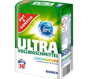 Edeka / Gut & Günstig Ultra Vollwaschmittel
