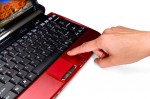 Touchpad mit Scroll-Mulde