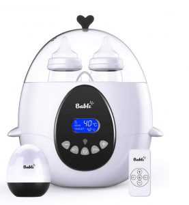 Bable multifunktionaler Flaschenwärmer mit Fernbedienung