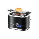 Stabiler Brötchenaufsatz des Chrome Style 38505 Toasters von Unold Elektro