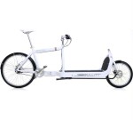 Lastenrad mit zwei Rädern