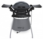 Elektrogrill Q 140 mit Stand von Weber