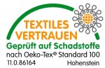 Prüflzertifikat Oeko-Tex