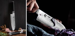 Besonders empfindliche Lebensmittel lassen sich mit Japanmessern gut schneiden.