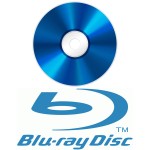Blu-ray Logo mit optischen Datenträger