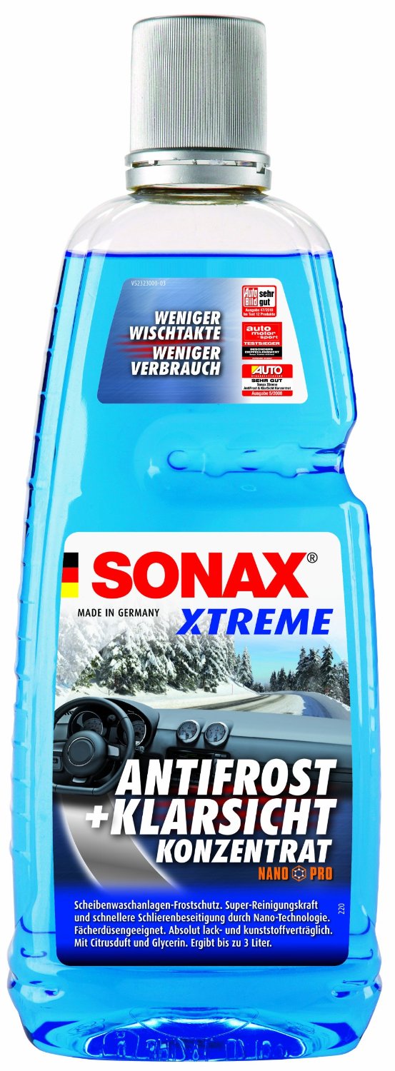 Sonax AntiFrost+KlarSicht Konzentrat Citrus 60 l : : Auto