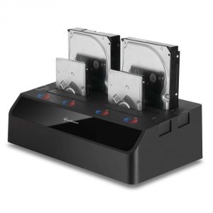 Sharkoon 4-Port-Dockingstation