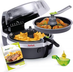 Tefal Heißluftfritteuse mit Erweiterungsset