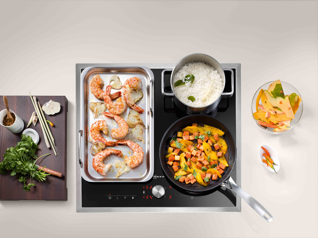 Neff Kochfelder Test Leistungsstarke Induktionskochfelder