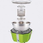 Syntrox Rauchfreier Holzkohlegrill