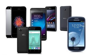 Smartphones mit 4-Zoll-Display