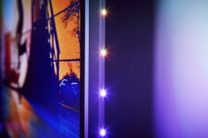 Ambilight-LEDs an der Rückseite des Fernsehers