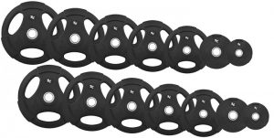 Gummierte Hantelscheiben