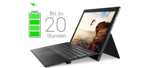 Ausdauer des Miix 630 in Werbegrafik