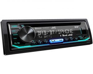 1-Din-Autoradio mit DAB+: JVC KD-DB902BT