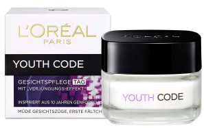 Loreal Youth Code Gesichtspflege Tag mit Verjüngungseffekt