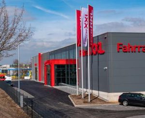 Dresdener Filiale des Versenders Fahrrad XXL