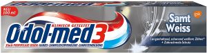 Odol-med3 Samtweiss Zahncreme mit bedenklichen Inhaltsstoffen
