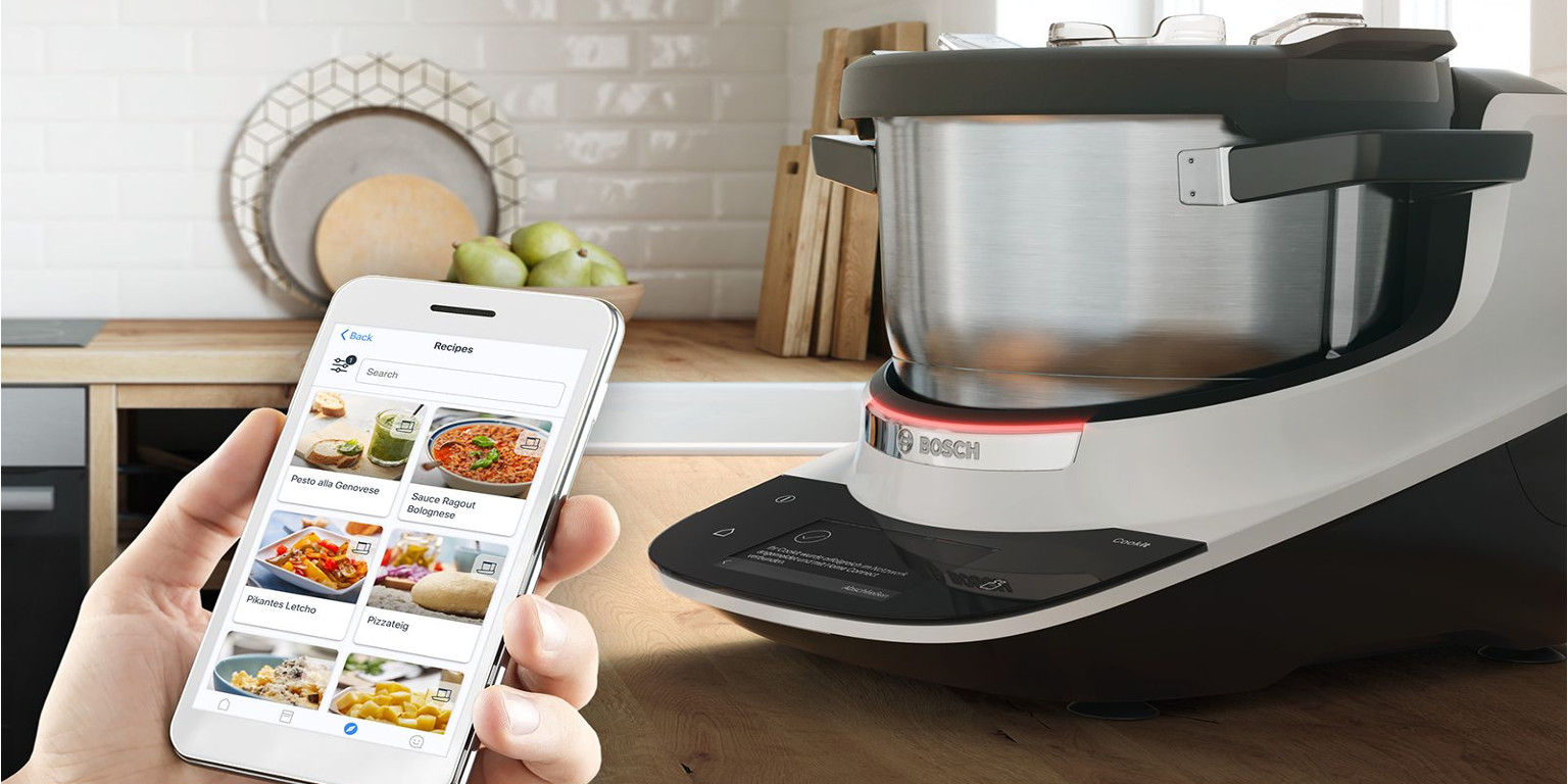 Cook-it von Bosch: Bedienung via Smartphone/App