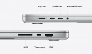 Anschlüsse MacBook Pro 16