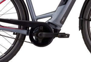 E-Bike mit Mittelmotor