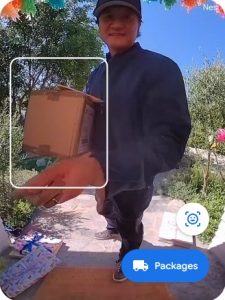 Automatische Erkennung bei Video-Türklingeln