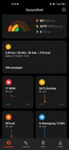 Mi Fitness App