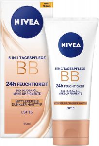 Getönte Tagescreme Nivea 5 in 1 Tagespflege BB 24h Feuchtigkeit