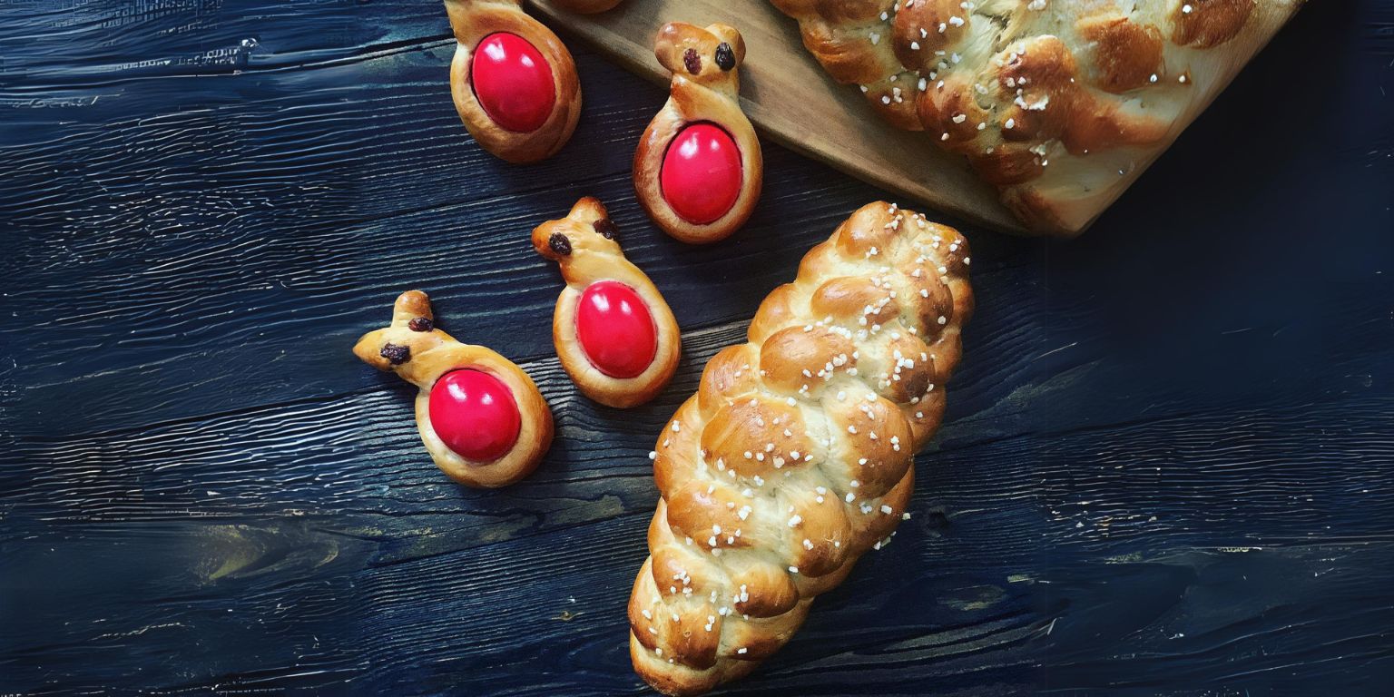 Bild von Zopfbrot und Hefeteighäschen