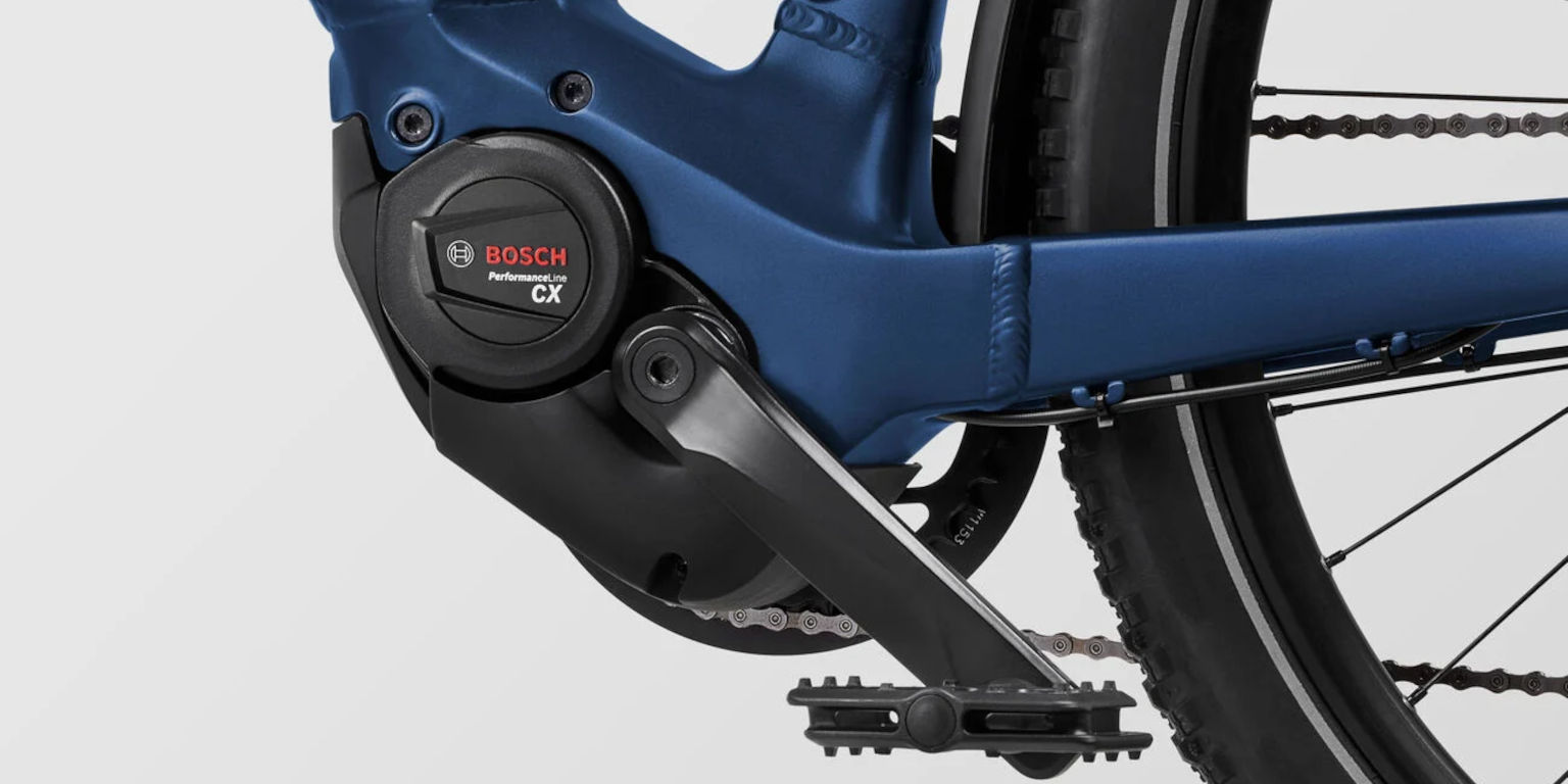 E-Bike mit Mittelbauantrieb