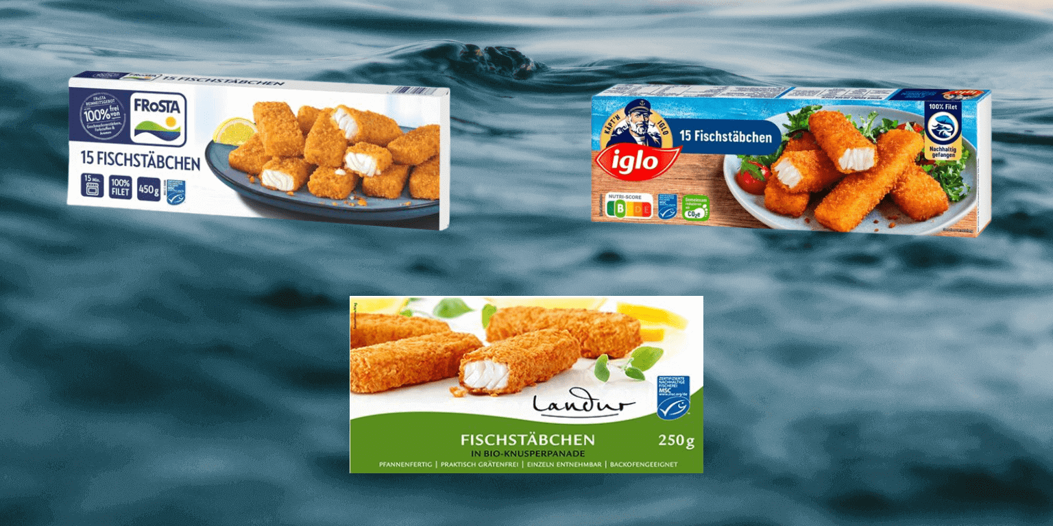 Testsieger Fischstäbchen auf einen Blick