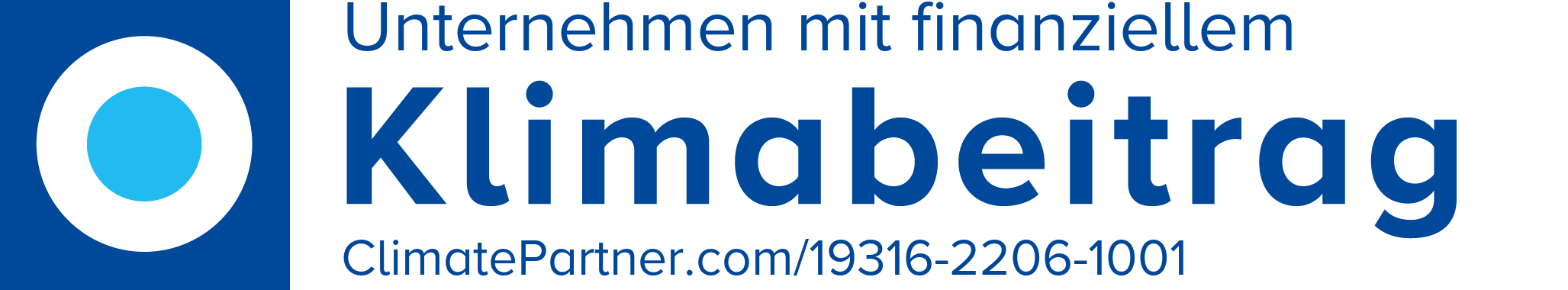 ClimatePartner Zertifikat 2025