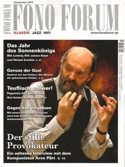 Fono Forum - Heft 9/2015