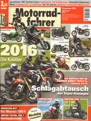 Motorradfahrer - Heft 12/2015