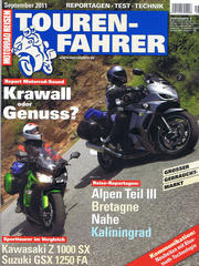 Tourenfahrer - Heft 9/2011