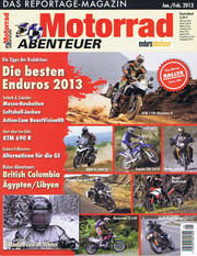 MotorradABENTEUER - Heft Nr. 1 (Januar/Februar 2013)