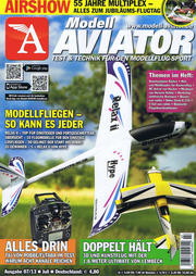Modell AVIATOR - Heft 7/2013