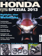 Motorradfahrer - Heft Honda Spezial 2013