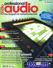 professional audio - Heft 8/2013