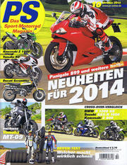 PS - Das Sport-Motorrad Magazin - Heft 10/2013