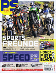 PS - Das Sport-Motorrad Magazin - Heft 3/2014
