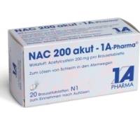 Produktbild 1 A Pharma NAC 200 akut-1A Pharma, Brausetabletten