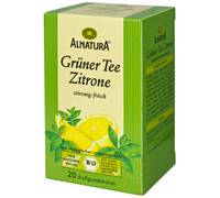 Produktbild Alnatura Grüntee Zitrone, 20 Btl.