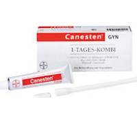 Produktbild Bayer Vital Canesten GYN 1 Vaginaltablette / Canesten Creme Kombipackung