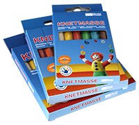 Produktbild Becks Plastilin Knetmasse (6 Stangen)