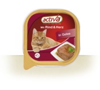 Produktbild Das Futterhaus / Activa Mit Rind und Herz in Gelee