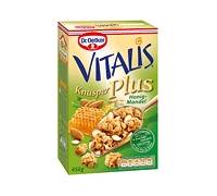Produktbild Dr. Oetker Knusper Plus Honig-Mandel