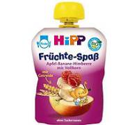 Produktbild HiPP Früchte-Spaß Apfel-Banane-Himbeere mit Vollkorn