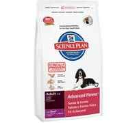 Produktbild Hill's Pet Nutrition Science Plan Canine Adult Advanced Fitness Medium (with Beef)