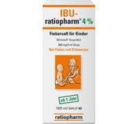 Produktbild Ibu-ratiopharm 4% Fiebersaft für Kinder